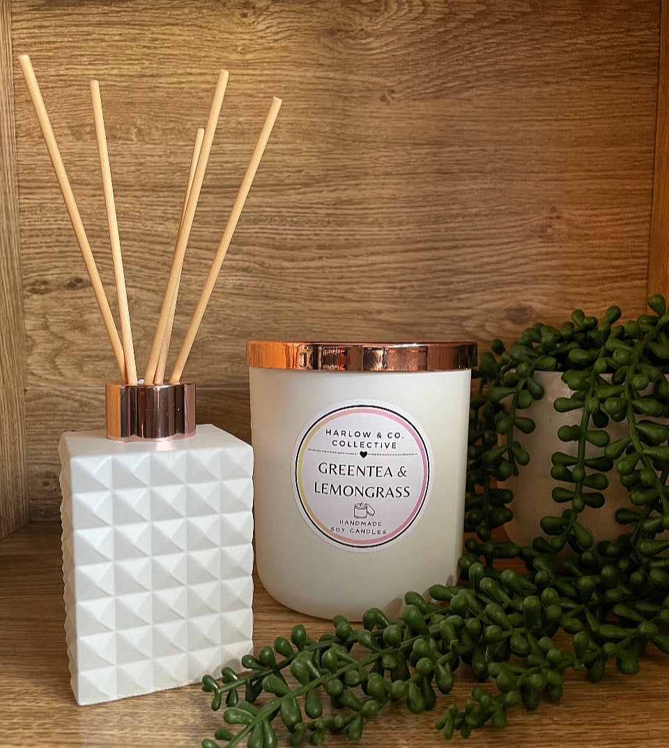 Reed Diffuser - Green Tea & Lemongrass